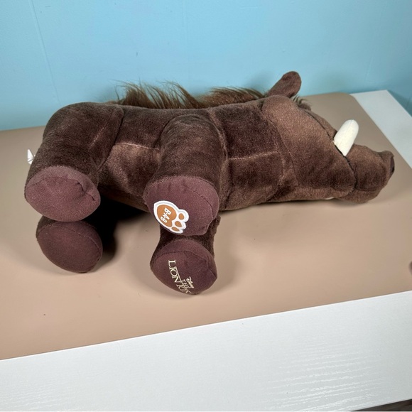 Disney BAB Build A Bear Pumbaa Warthog The Lion King 16” Plush Stuffed Animal - Picture 7 of 12